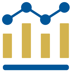 Icon representing data analysis